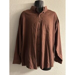 XXL Van Huesen Button Front Shirt #44*10